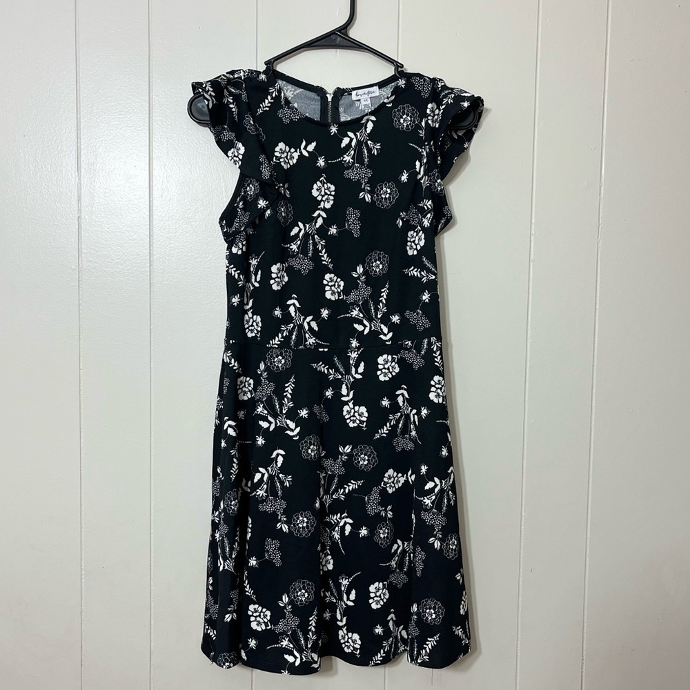 Love Fire Black Dress Size S